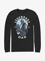 Star Wars The Mandalorian Legendary Dad Long Sleeve T-Shirt