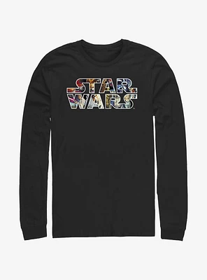 Star Wars Epic Logo Long Sleeve T-Shirt