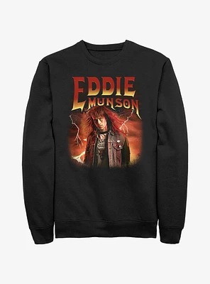 Stranger Things Metal Eddie Munson Sweatshirt