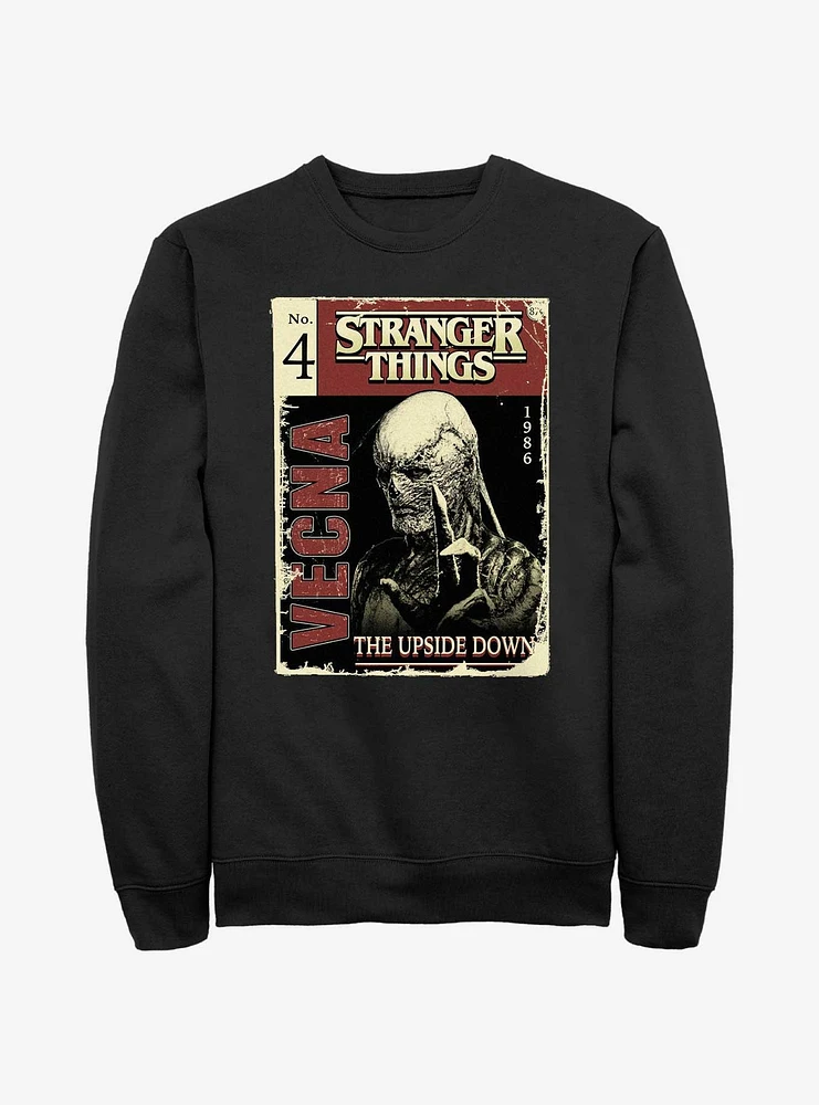 Stranger Things Vecna Pulp Comic Sweatshirt