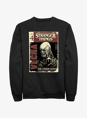 Stranger Things Vecna Pulp Comic Sweatshirt
