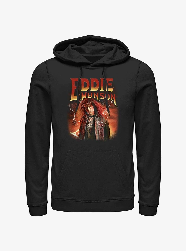 Stranger Things Metal Eddie Munson Hoodie