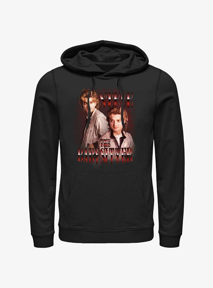 Stranger Things Steve The Babysitter Hoodie