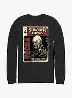 Stranger Things Vecna Pulp Comic Long Sleeve T-Shirt