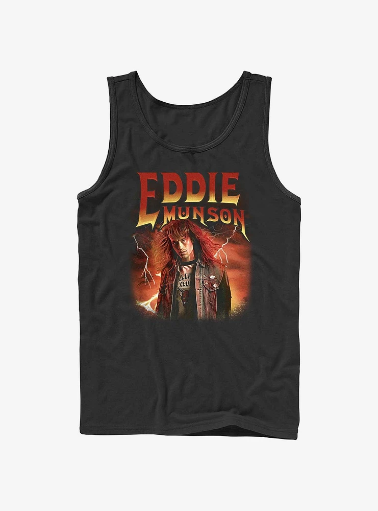 Stranger Things Metal Eddie Munson Tank