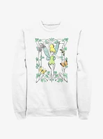 Disney Tinker Bell Illustration Sweatshirt
