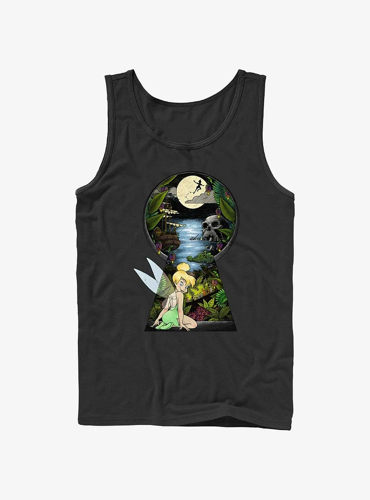 Disney Tinker Bell Keyhole To Neverland Tank