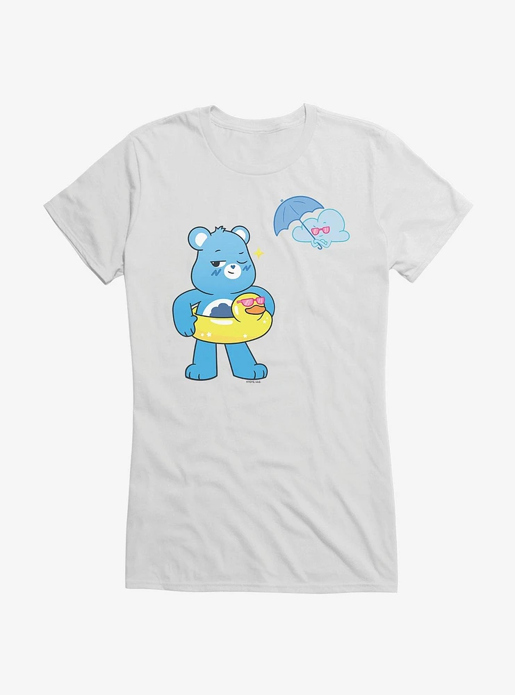 Care Bears Grumpy Bear Wink Summer Girls T-Shirt
