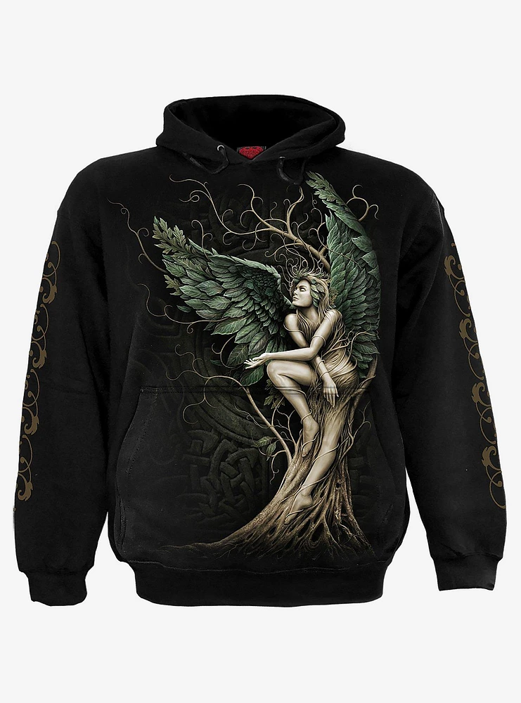 Woodland Queen Black Hoodie