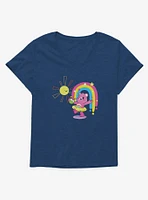 Care Bears Cheer Bear Innertube Girls T-Shirt Plus