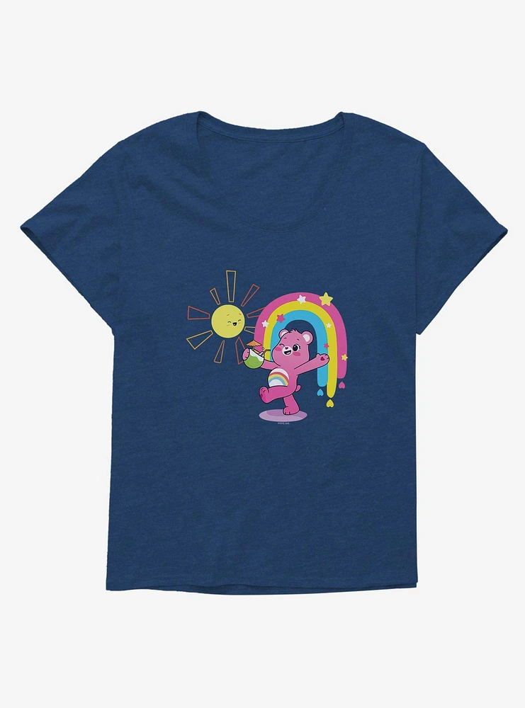 Care Bears Cheer Bear Summer Girls T-Shirt Plus