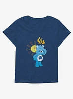 Care Bears Grumpy Bear Sweat Girls T-Shirt Plus
