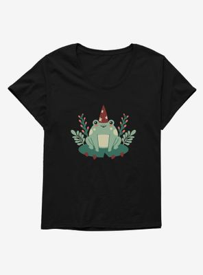 Bleh Wizard Frog Womens T-Shirt Plus