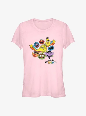 Sesame Street 1969 Heads Girls T-Shirt