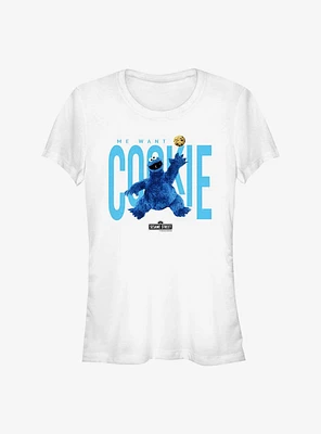 Sesame Street Air Cookie Girls T-Shirt