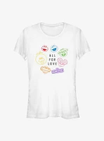 Sesame Street All For Love Girls T-Shirt