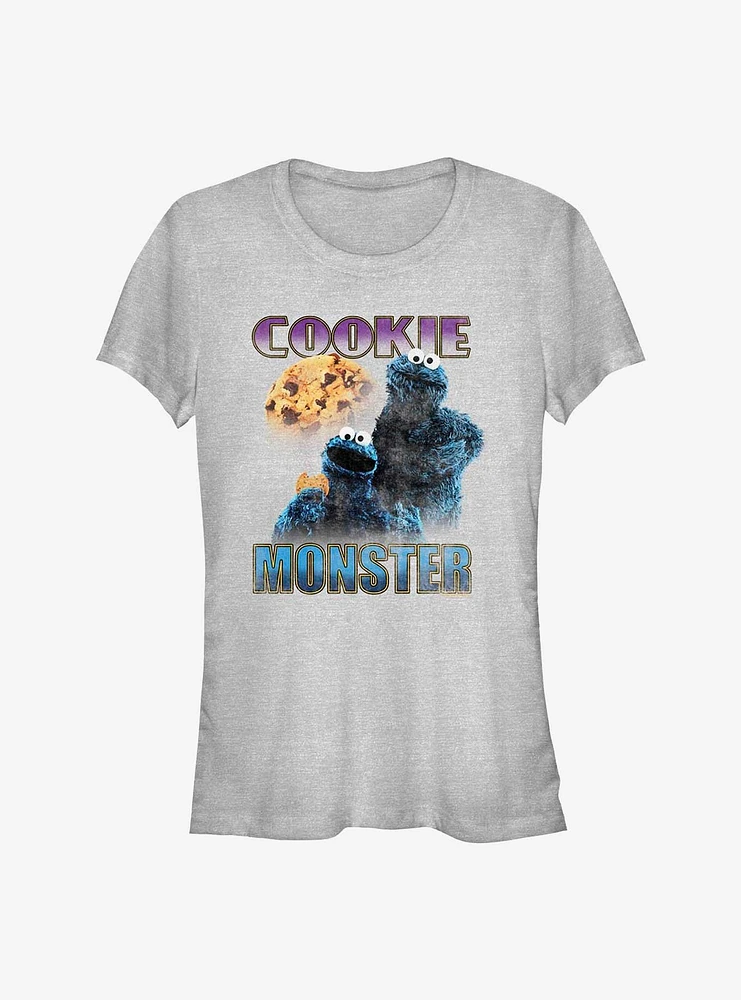 Sesame Street Cookie Monster Highlight Girls T-Shirt