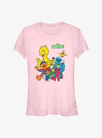 Sesame Street Happy Bunch Girls T-Shirt