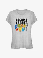 Sesame Street Kawaii Group Girls T-Shirt