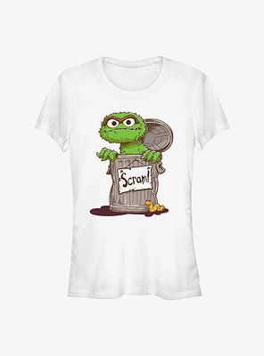 Sesame Street Oscar Scram Girls T-Shirt