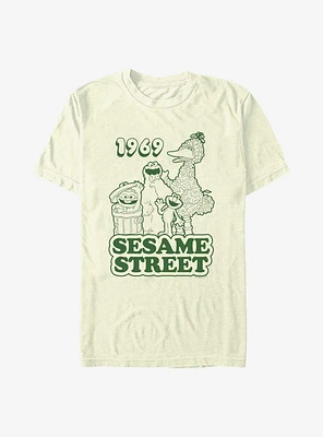 Sesame Street 1969 Group T-Shirt