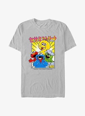 Sesame Street Anime Streets T-Shirt
