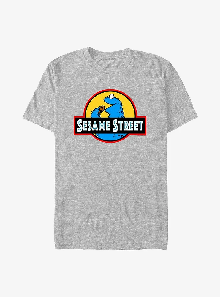 Sesame Street Cookie Monster Logo Sign T-Shirt