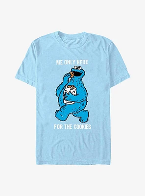 Sesame Street Only Here For Cookies T-Shirt