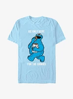 Sesame Street Only Here For Cookies T-Shirt