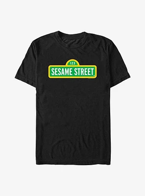 Sesame Street Sign Logo T-Shirt