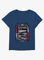 Retro 3-D Girls T-Shirt Plus