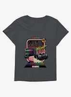 Retro Movie Night Girls T-Shirt Plus