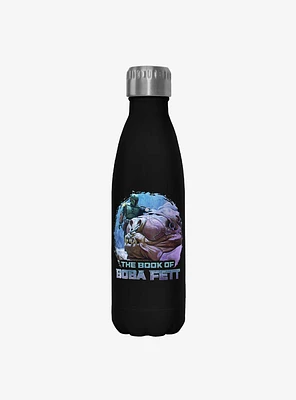 Star Wars The Book of Boba Fett Got Your Back Black Stainless Steel Water Bottle