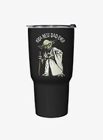 Star Wars Green Dad Black Stainless Steel Travel Mug