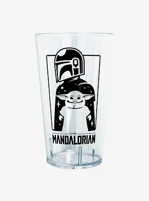 Star Wars The Mandalorian Cute Silhouette Tritan Cup