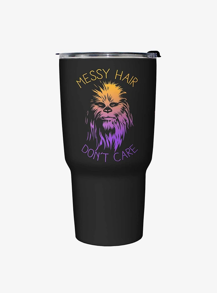 Star Wars Messy Hairs Black Stainless Steel Travel Mug