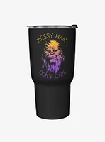 Star Wars Messy Hairs Black Stainless Steel Travel Mug