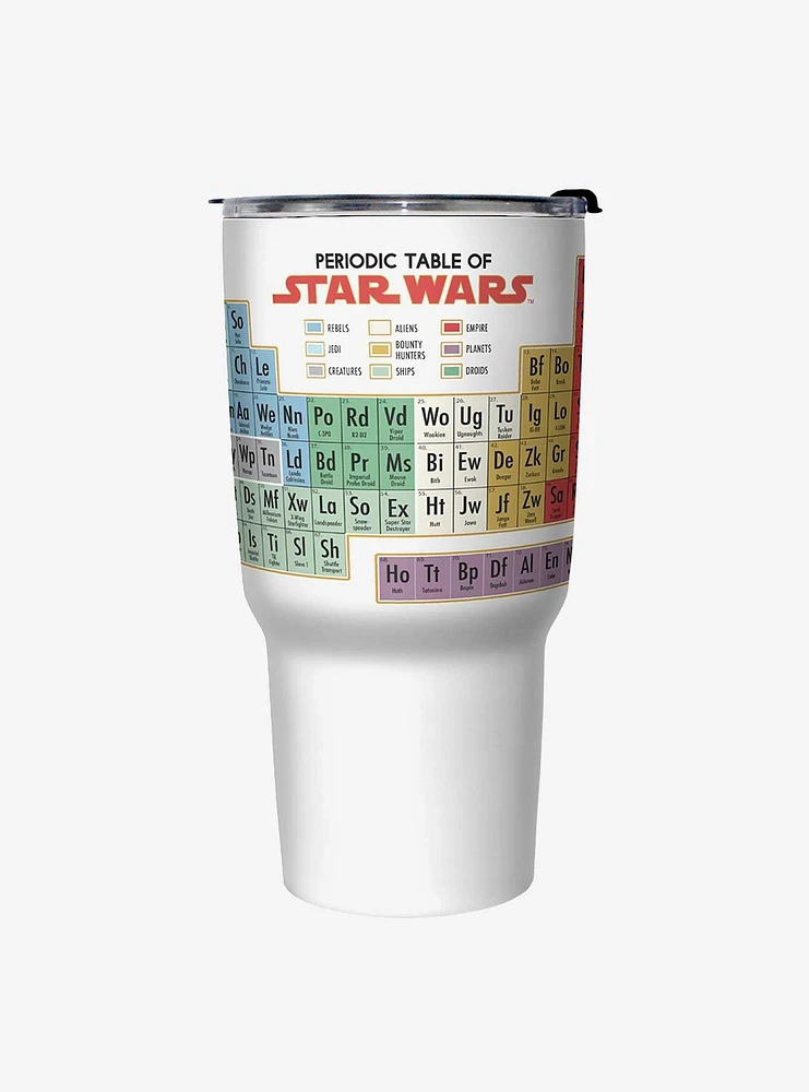 Star Wars Periodically White Stainless Steel Travel Mug