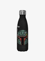 Star Wars Boba Icons Black Stainless Steel Water Bottle