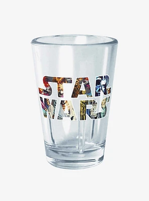 Star Wars Epic Logo Mini Glass