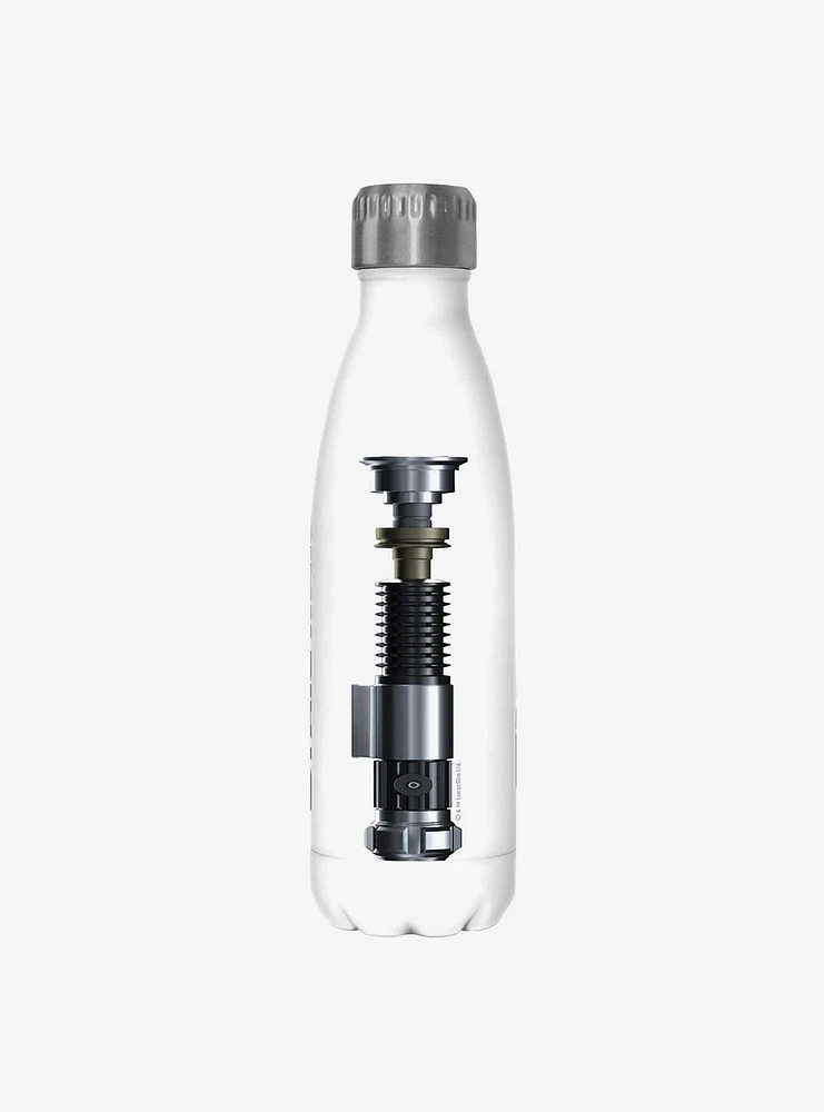 Star Wars Saber White Stainless Steel Water Bottle
