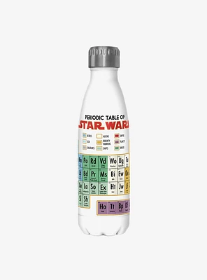 Star Wars Periodically White Stainless Steel Water Bottle