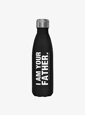 Star Wars The Father Black Stainless Steel Water Bottle