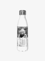 Star Wars Words Of Wisdom White Stainless Steel Water Bottle