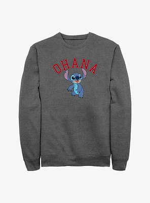 Disney Lilo & Stitch Ohana Collegiate Sweatshirt