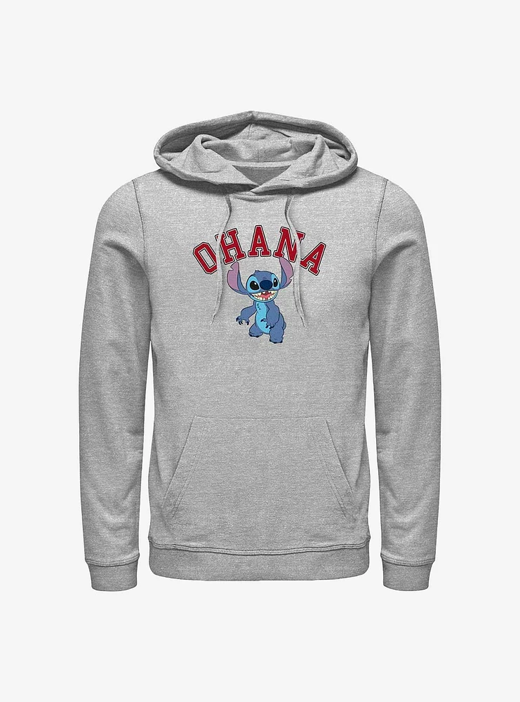 Disney Lilo & Stitch Ohana Collegiate Hoodie