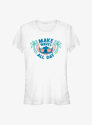 Disney Lilo & Stitch Make Waves All Day Girls T-Shirt