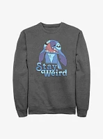 Disney Lilo & Stitch Stay Weird Sweatshirt