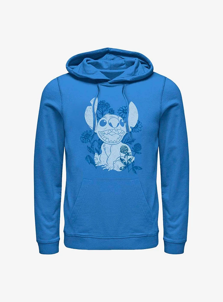 Disney Lilo & Stitch Floral Sketch Hoodie