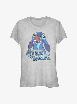 Disney Lilo & Stitch Stay Weird Girls T-Shirt